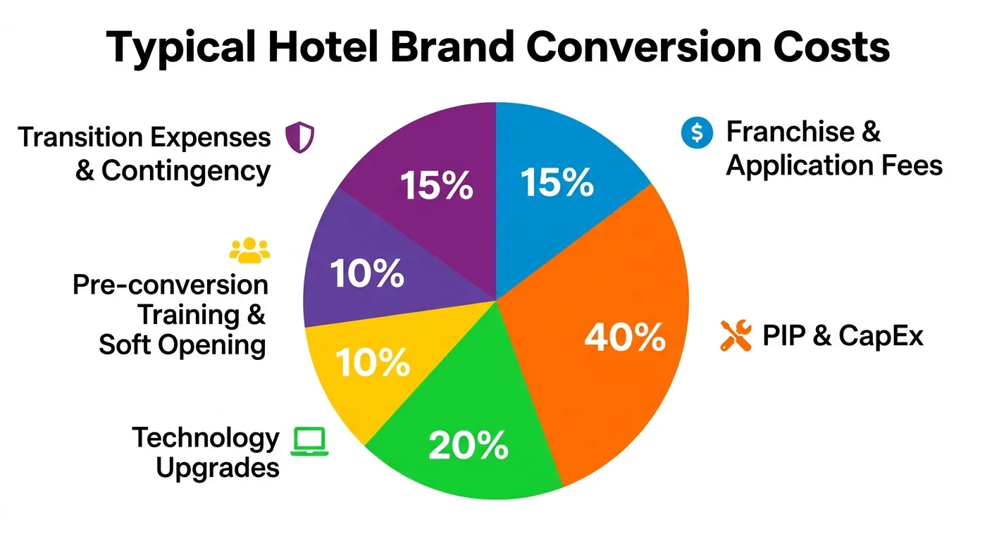 Major cost categories to model